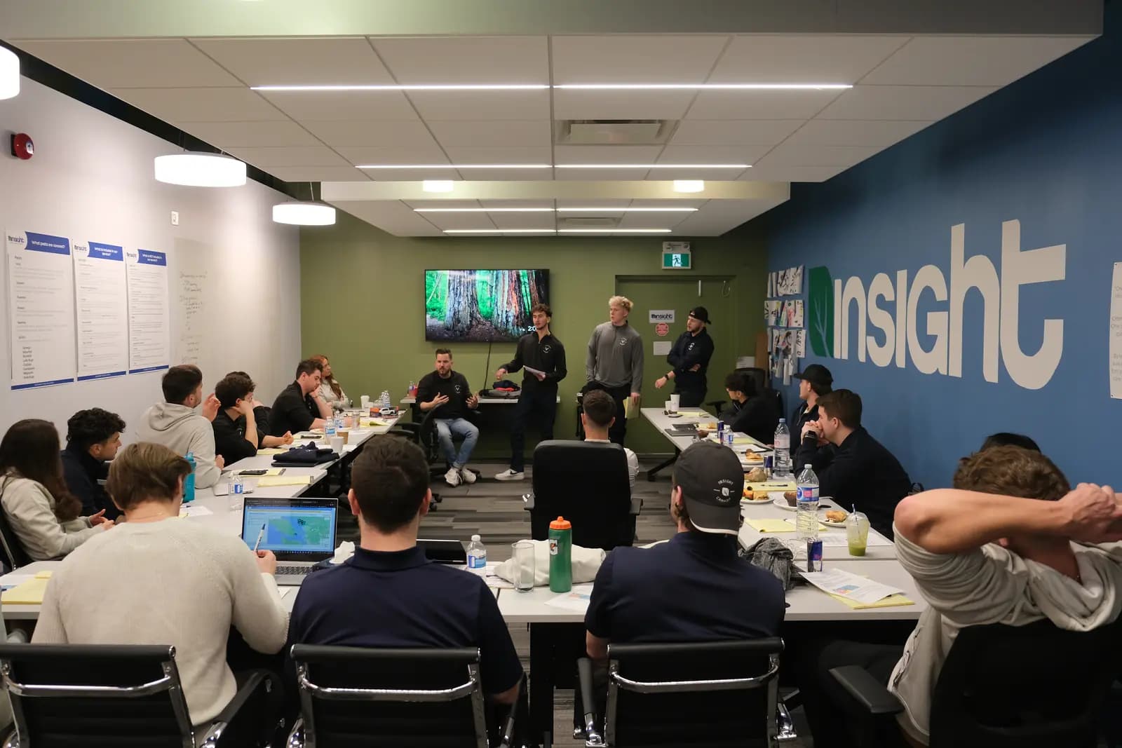 Peer mentoring session