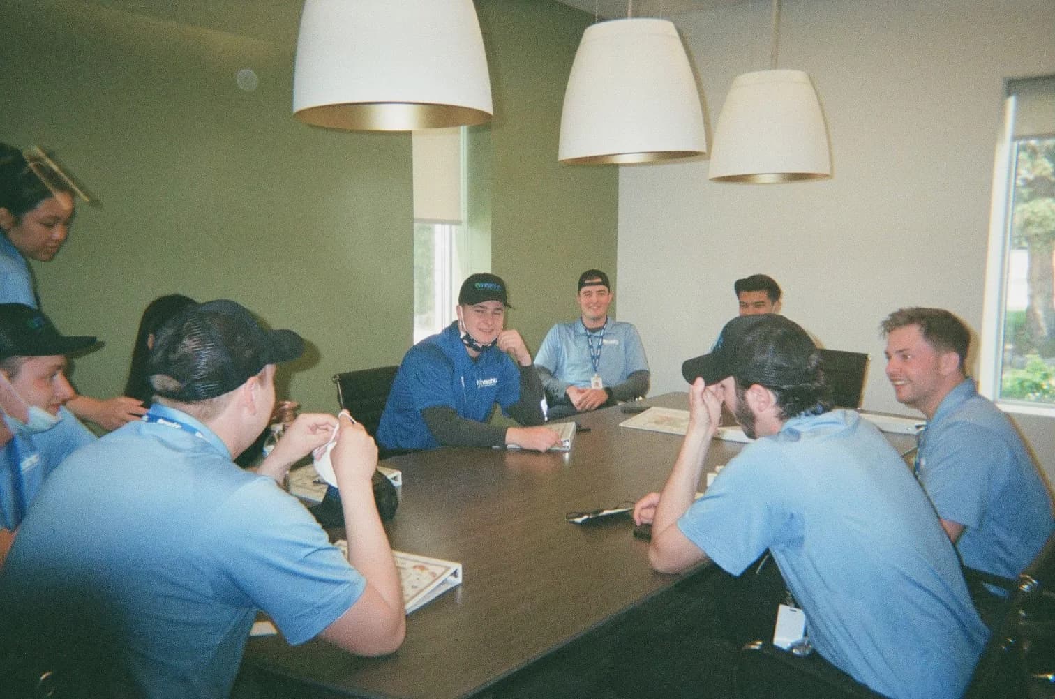 Daily team meeting and motivation